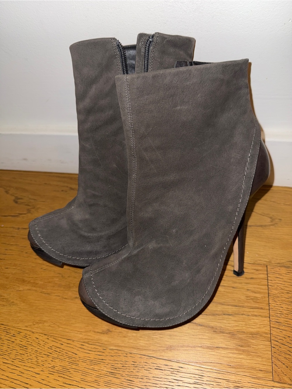Camilla Skovgaard Drape Suede Ankle Boots
